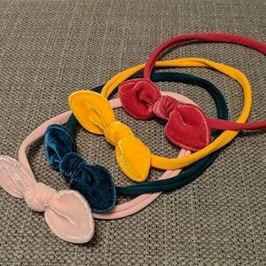 Set of 4 Baby Headbands